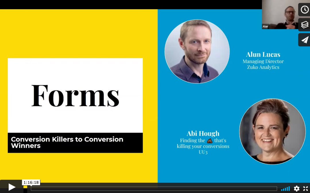 Zuko Analytics: Forms – conversion killers to conversion winners
