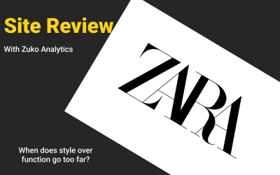 Site Analysis: A review of Zara