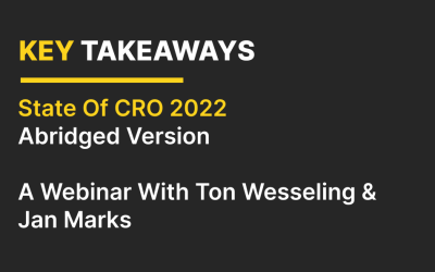 State of CRO 2022: What the Industry Was Really Saying
