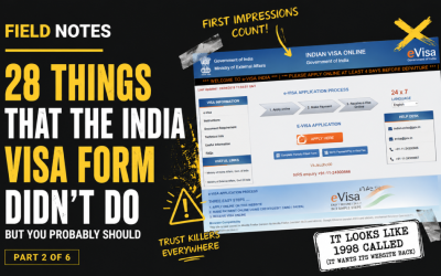 The India Visa Form Autopsy: Progress, Captchas and Dropdown Doom
